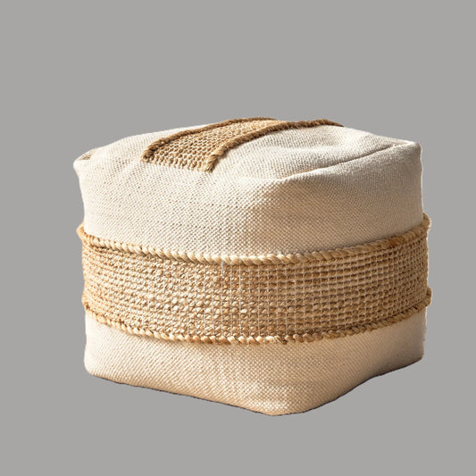 Sahara Weave Pouf