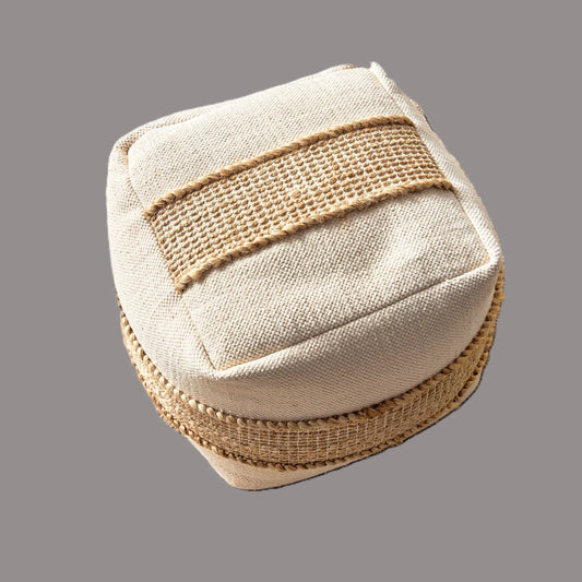 Sahara Weave Pouf