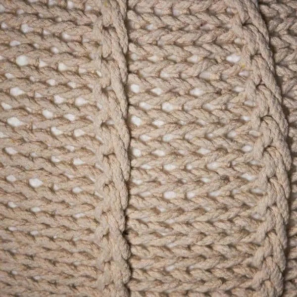 Terra Cotton Pouf