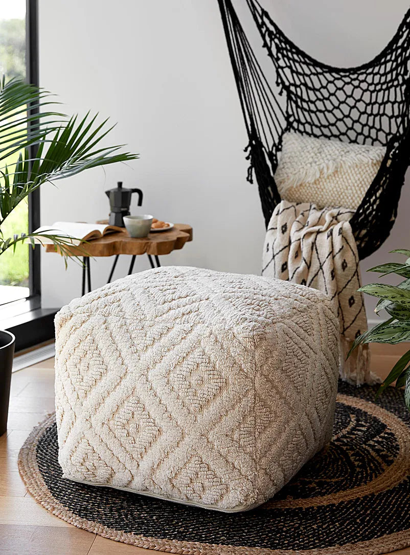 Loomstone Pouf