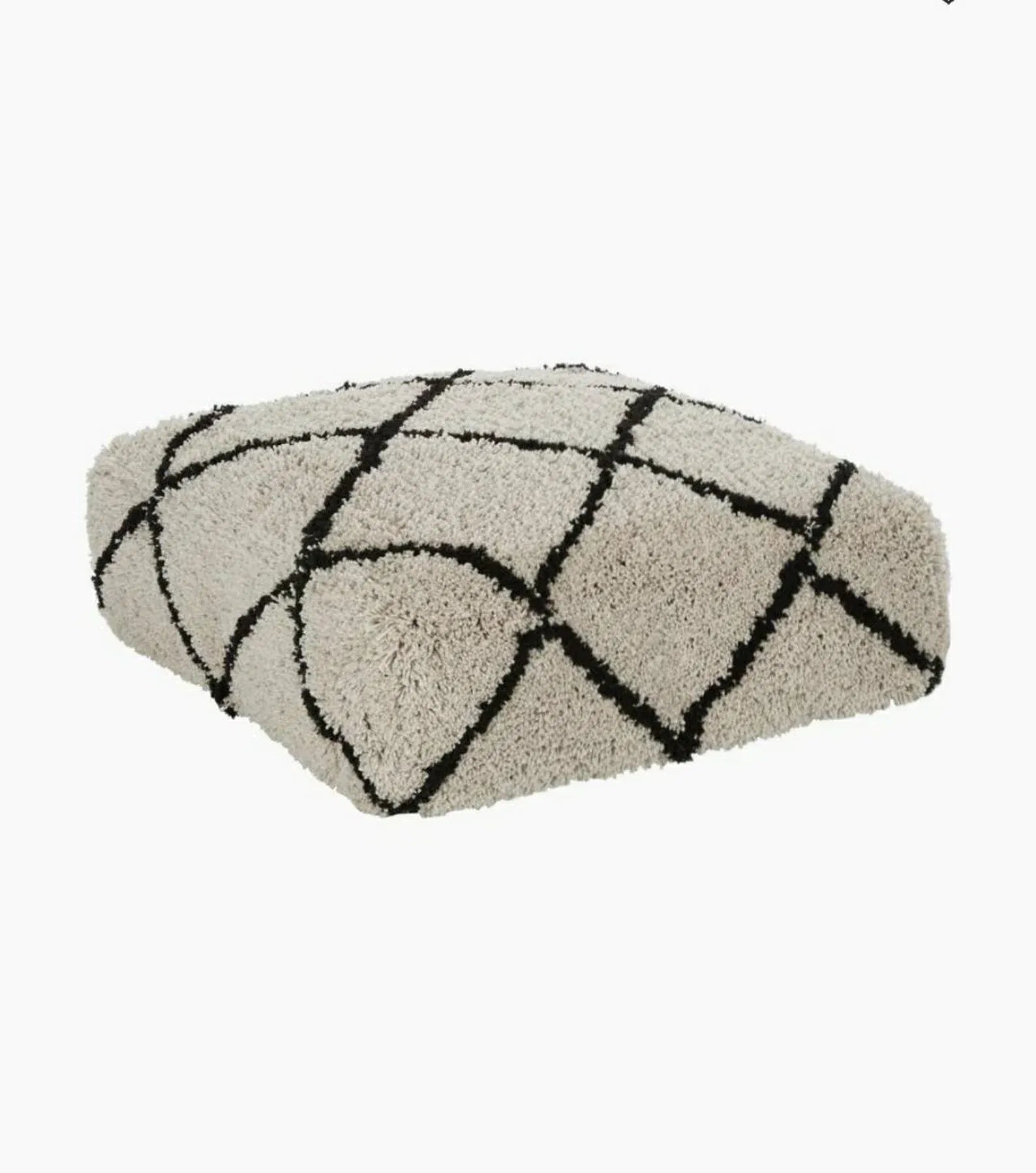 Serene Threads Pouf