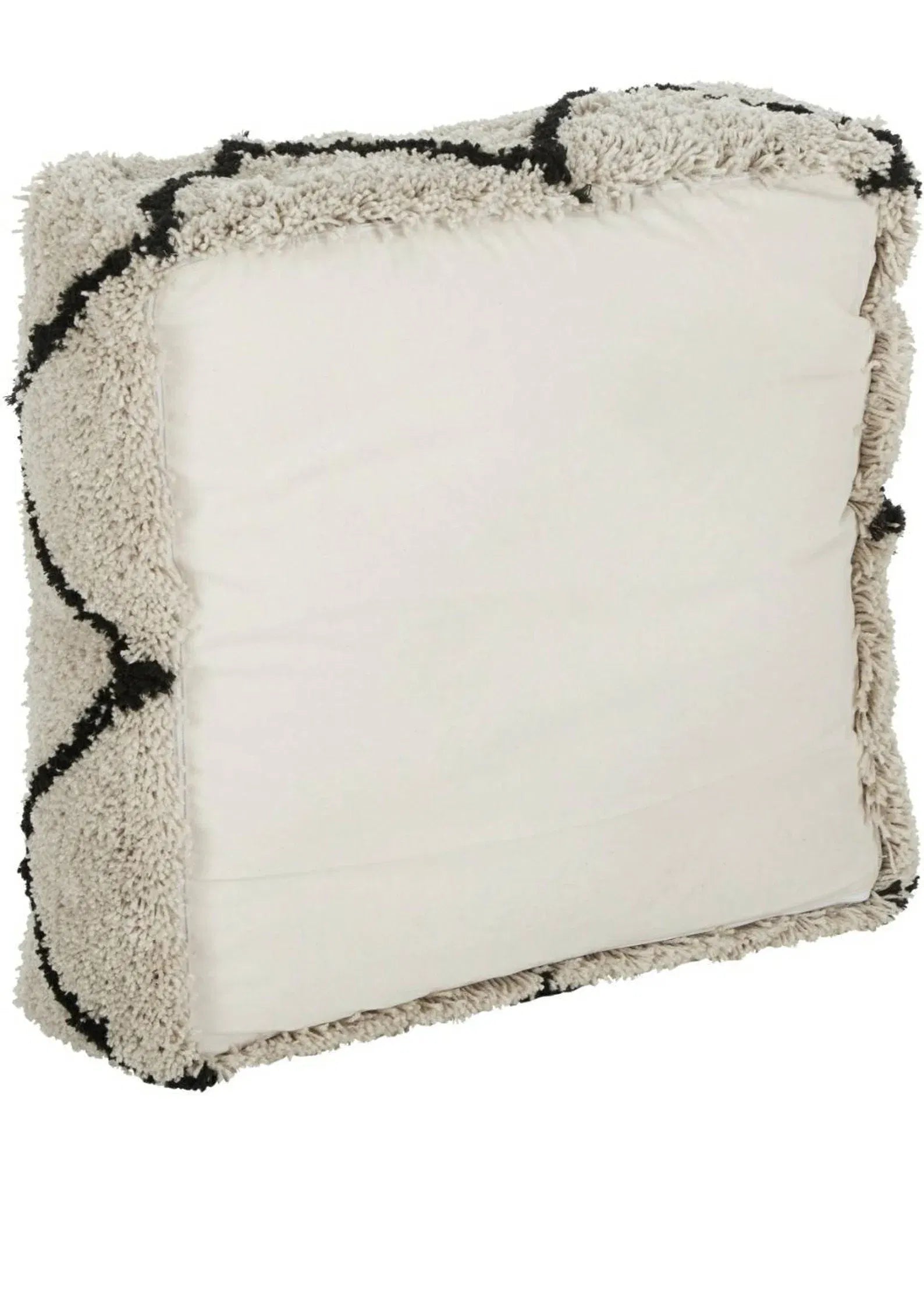 Serene Threads Pouf