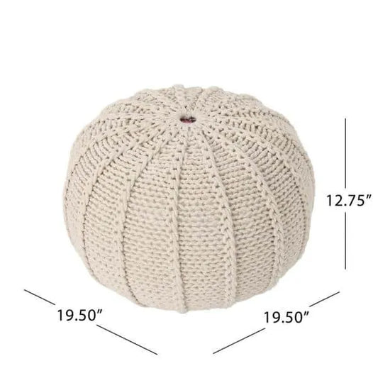 Terra Cotton Pouf