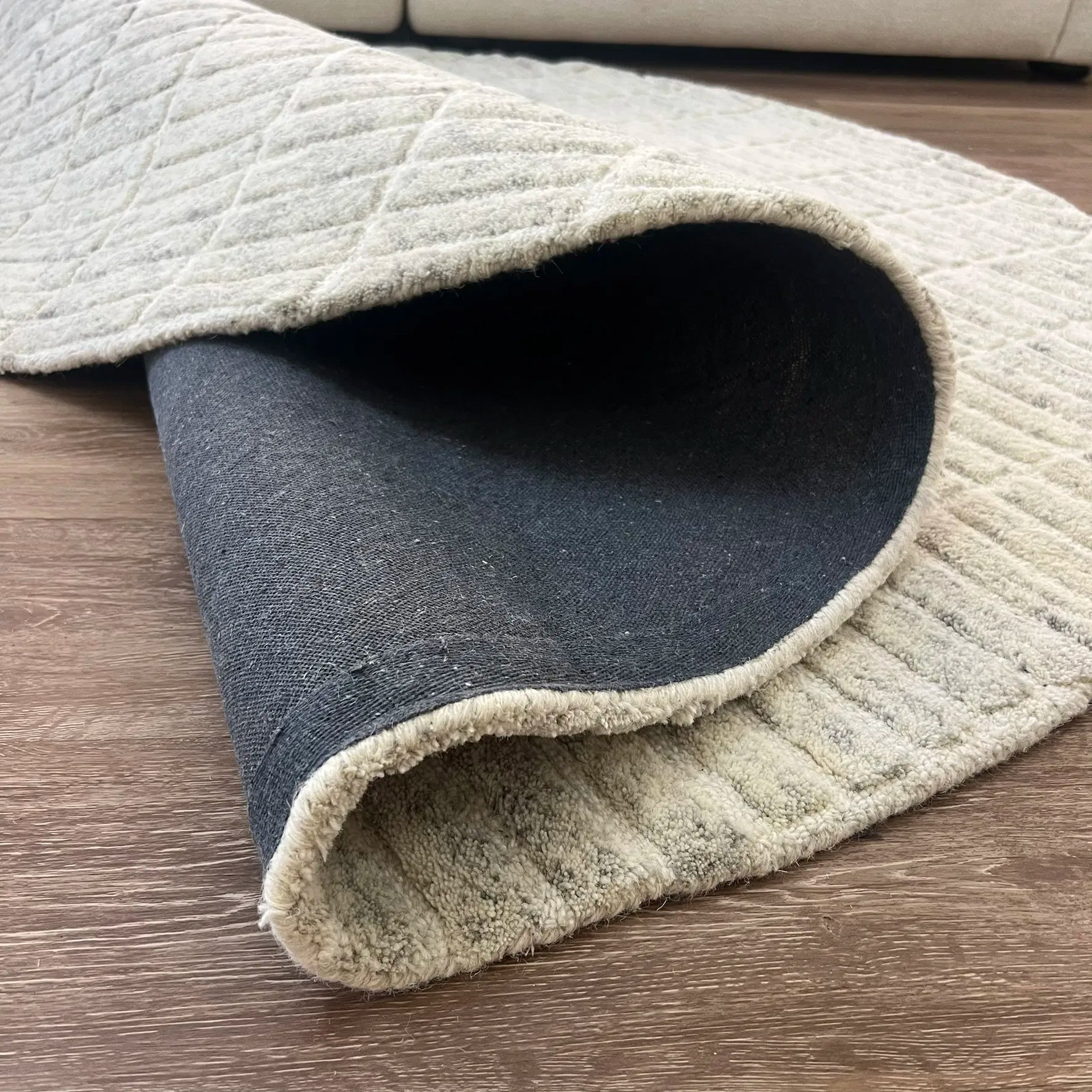 Pure Wool Carpet Maxi Grey (Runner)