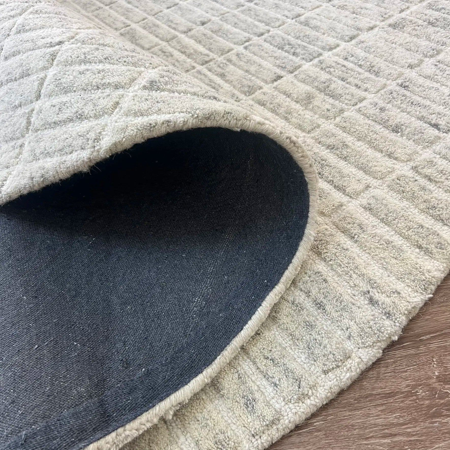 Pure Wool Carpet Maxi Grey (Runner)