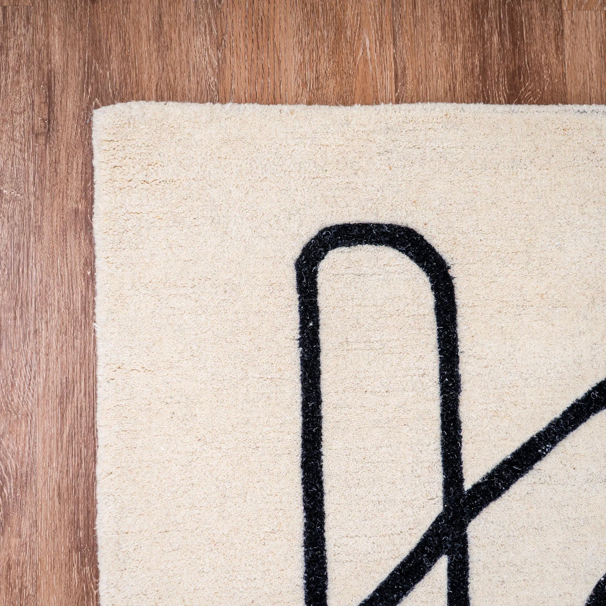 Pure Wool Carpet Varnek Cream (Round)