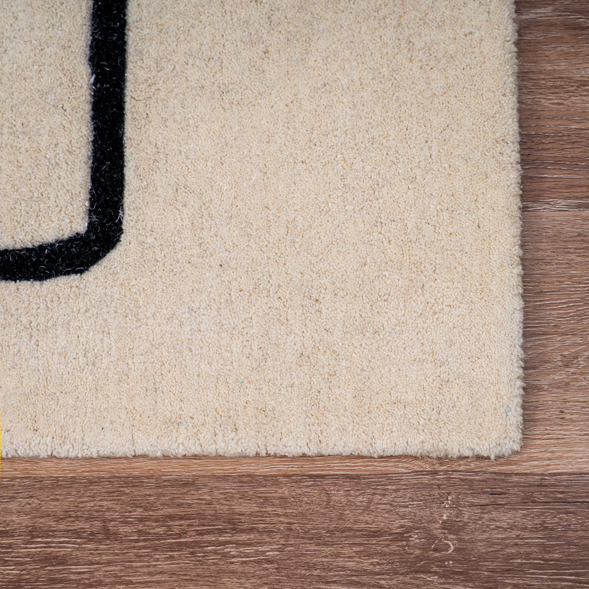 Pure Wool Carpet Varnek Cream (Square)