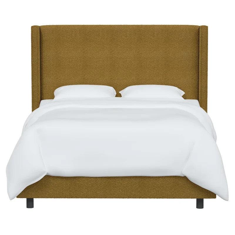 Percy Upholstered Bed (Choose size, fabric, colour & legs)