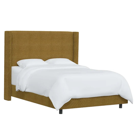 Percy Upholstered Bed (Choose size, fabric, colour & legs)
