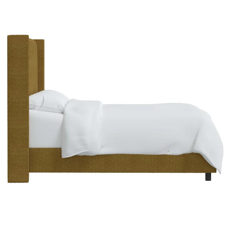 Percy Upholstered Bed (Choose size, fabric, colour & legs)