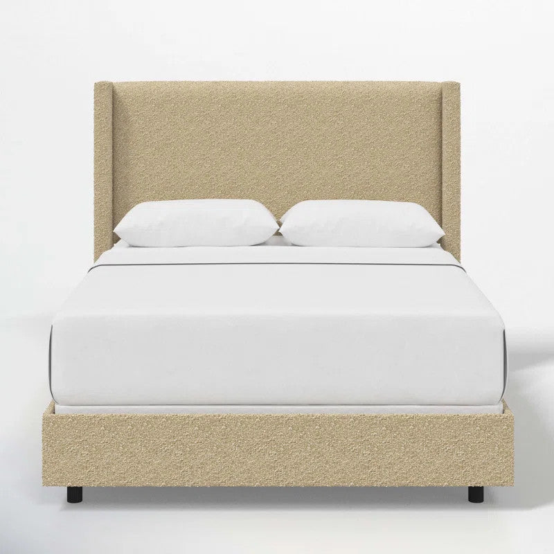 Percy Upholstered Bed (Choose size, fabric, colour & legs)