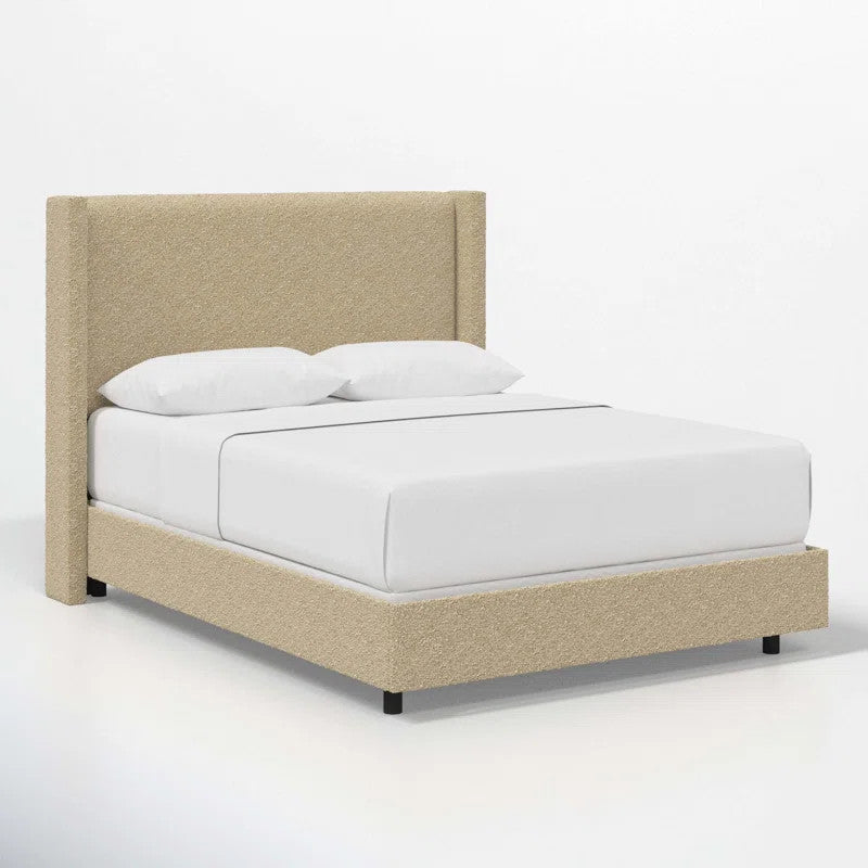Percy Upholstered Bed (Choose size, fabric, colour & legs)