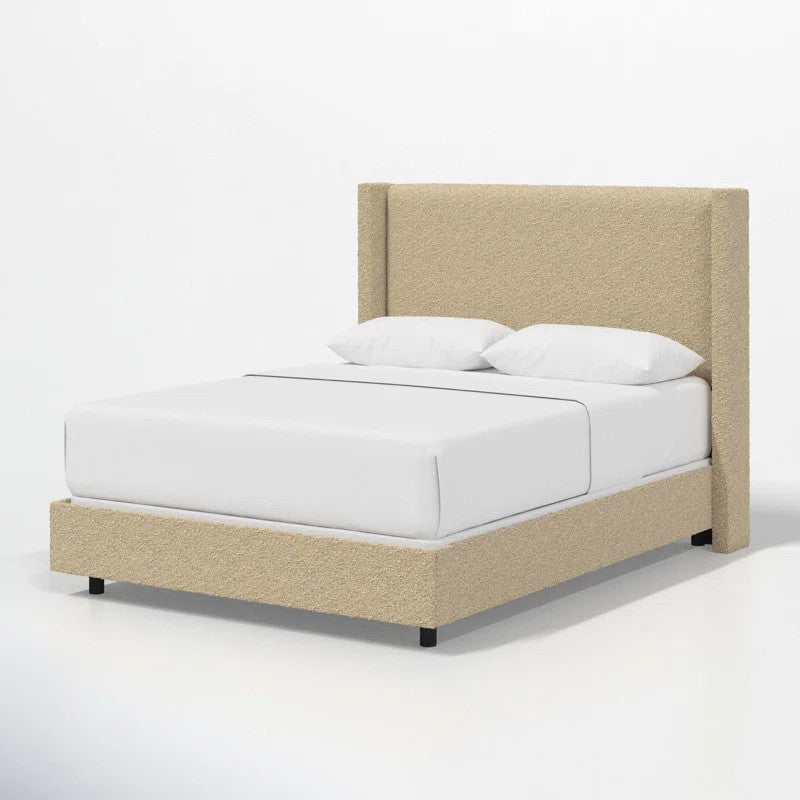 Percy Upholstered Bed (Choose size, fabric, colour & legs)
