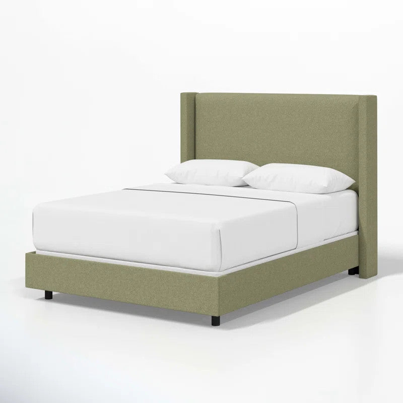 Percy Upholstered Bed (Choose size, fabric, colour & legs)
