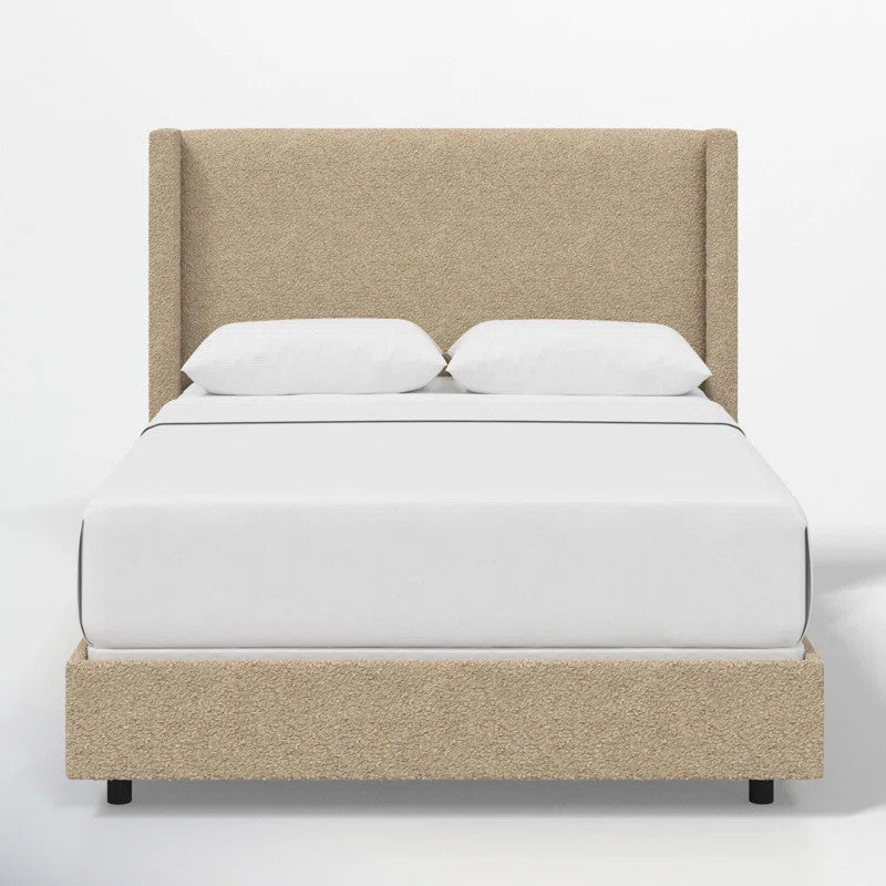 Percy Upholstered Bed (Choose size, fabric, colour & legs)