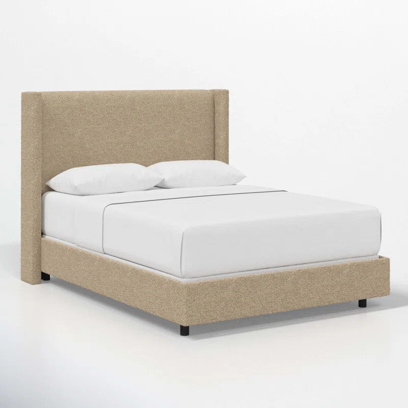 Percy Upholstered Bed (Choose size, fabric, colour & legs)