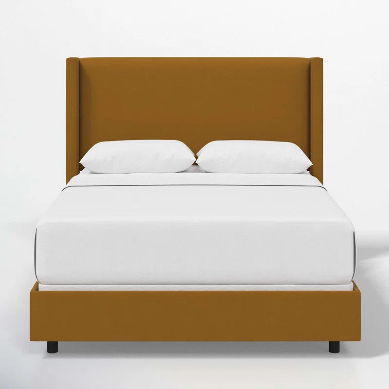 Percy Upholstered Bed (Choose size, fabric, colour & legs)