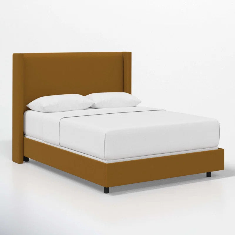 Percy Upholstered Bed (Choose size, fabric, colour & legs)