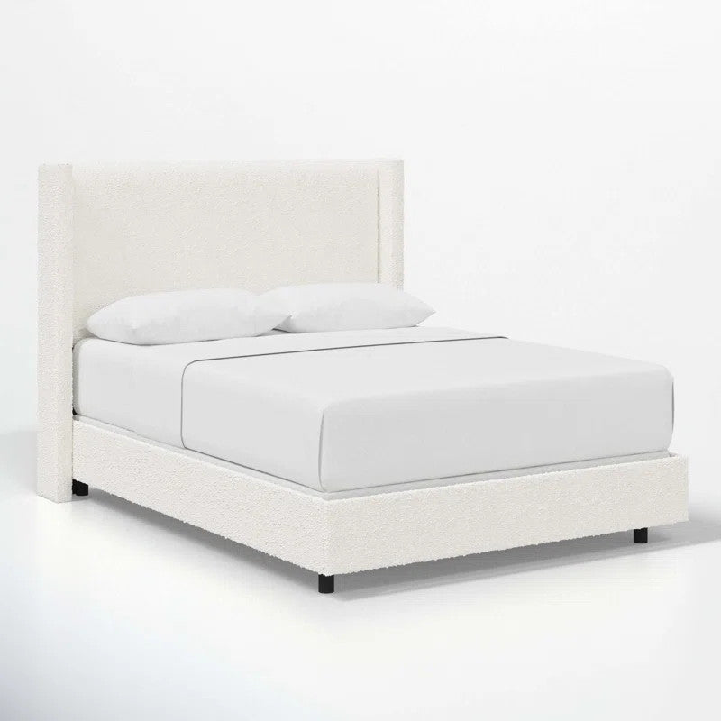 Percy Upholstered Bed (Choose size, fabric, colour & legs)