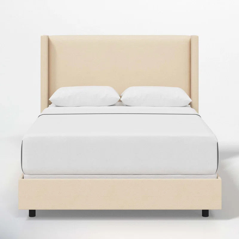 Percy Upholstered Bed (Choose size, fabric, colour & legs)