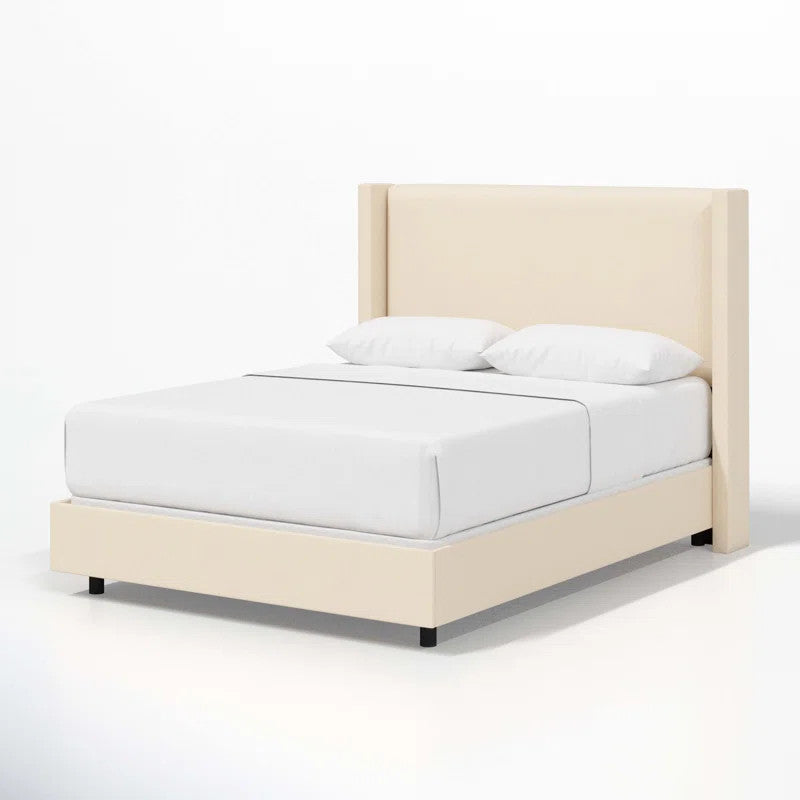 Percy Upholstered Bed (Choose size, fabric, colour & legs)
