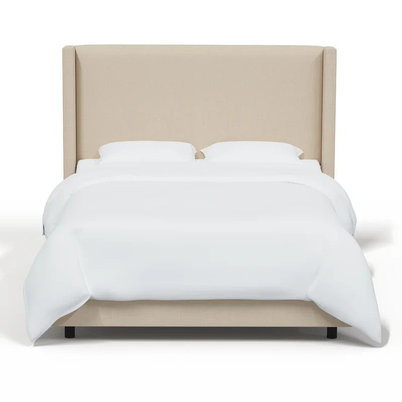 Percy Upholstered Bed (Choose size, fabric, colour & legs)