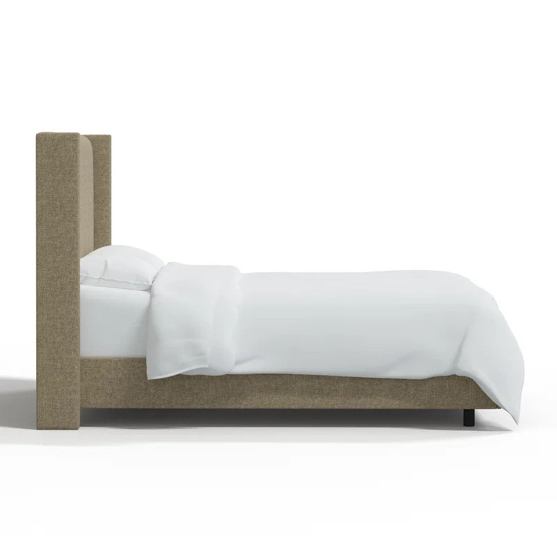 Percy Upholstered Bed (Choose size, fabric, colour & legs)