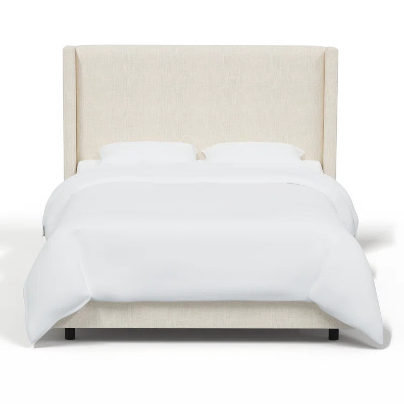 Percy Upholstered Bed (Choose size, fabric, colour & legs)