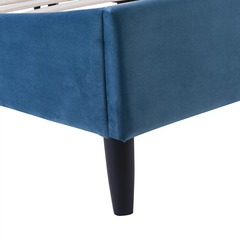 Stanley Upholstered Bed (Choose size, fabric, colour & legs)