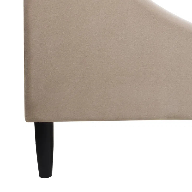 Stanley Upholstered Bed (Choose size, fabric, colour & legs)