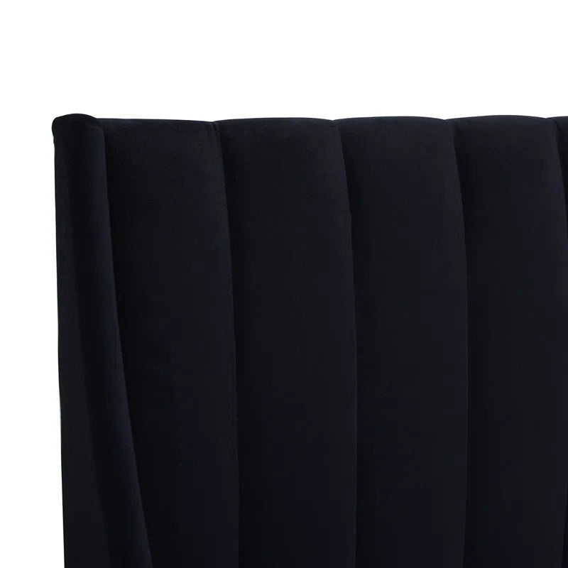 Stanley Upholstered Bed (Choose size, fabric, colour & legs)