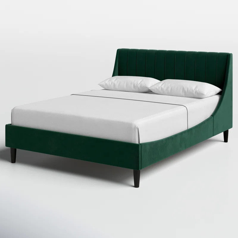 Stanley Upholstered Bed (Choose size, fabric, colour & legs)
