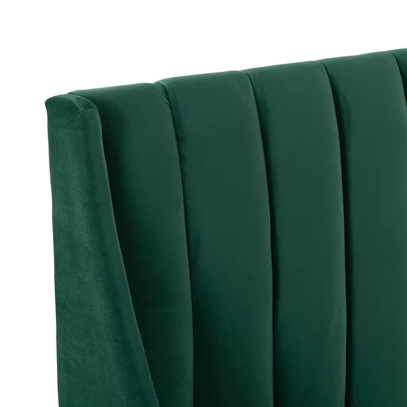 Stanley Upholstered Bed (Choose size, fabric, colour & legs)