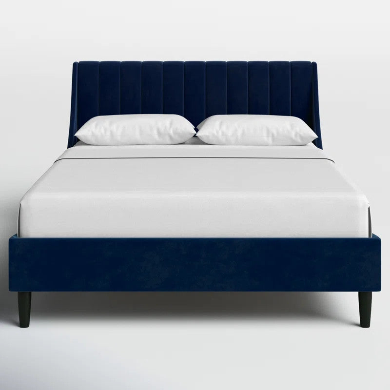 Stanley Upholstered Bed (Choose size, fabric, colour & legs)