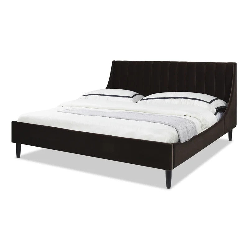 Stanley Upholstered Bed (Choose size, fabric, colour & legs)