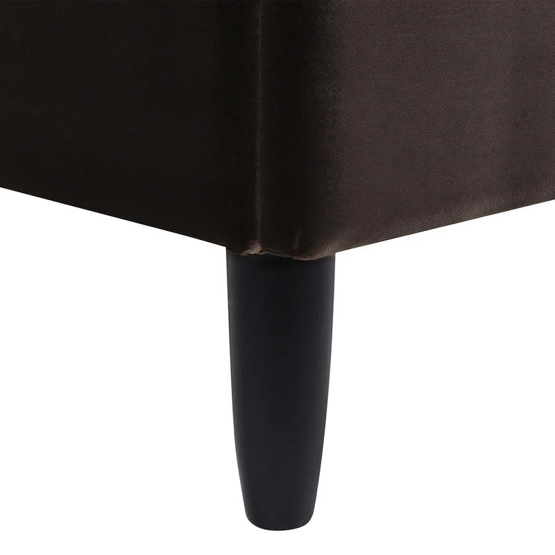 Stanley Upholstered Bed (Choose size, fabric, colour & legs)