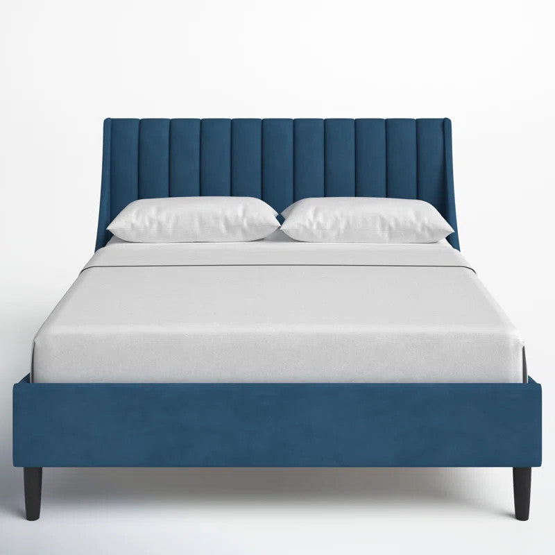 Stanley Upholstered Bed (Choose size, fabric, colour & legs)