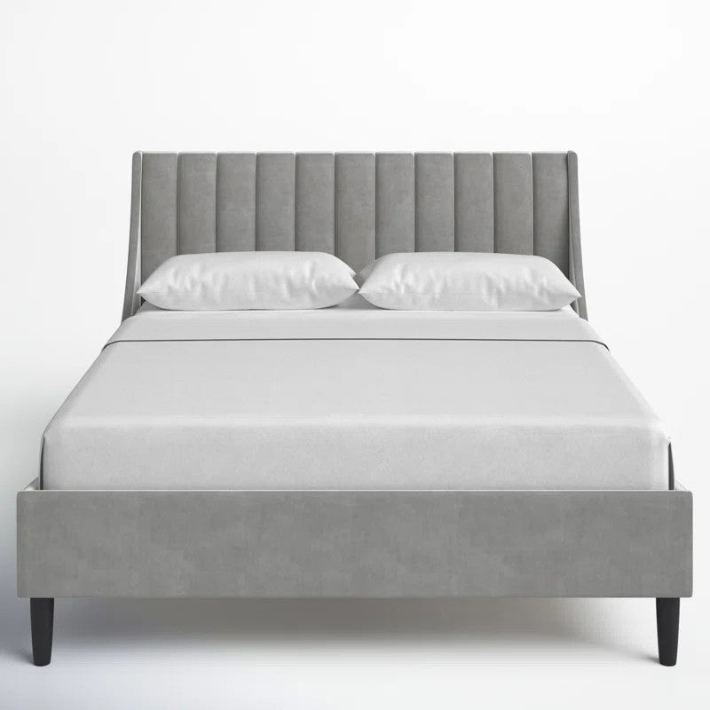 Stanley Upholstered Bed (Choose size, fabric, colour & legs)