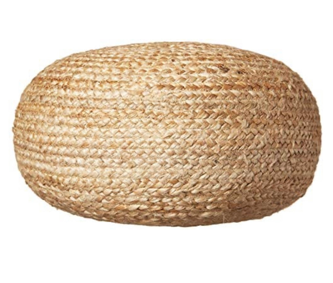 Indu Jute Pouf Natural Beige (Made on order)