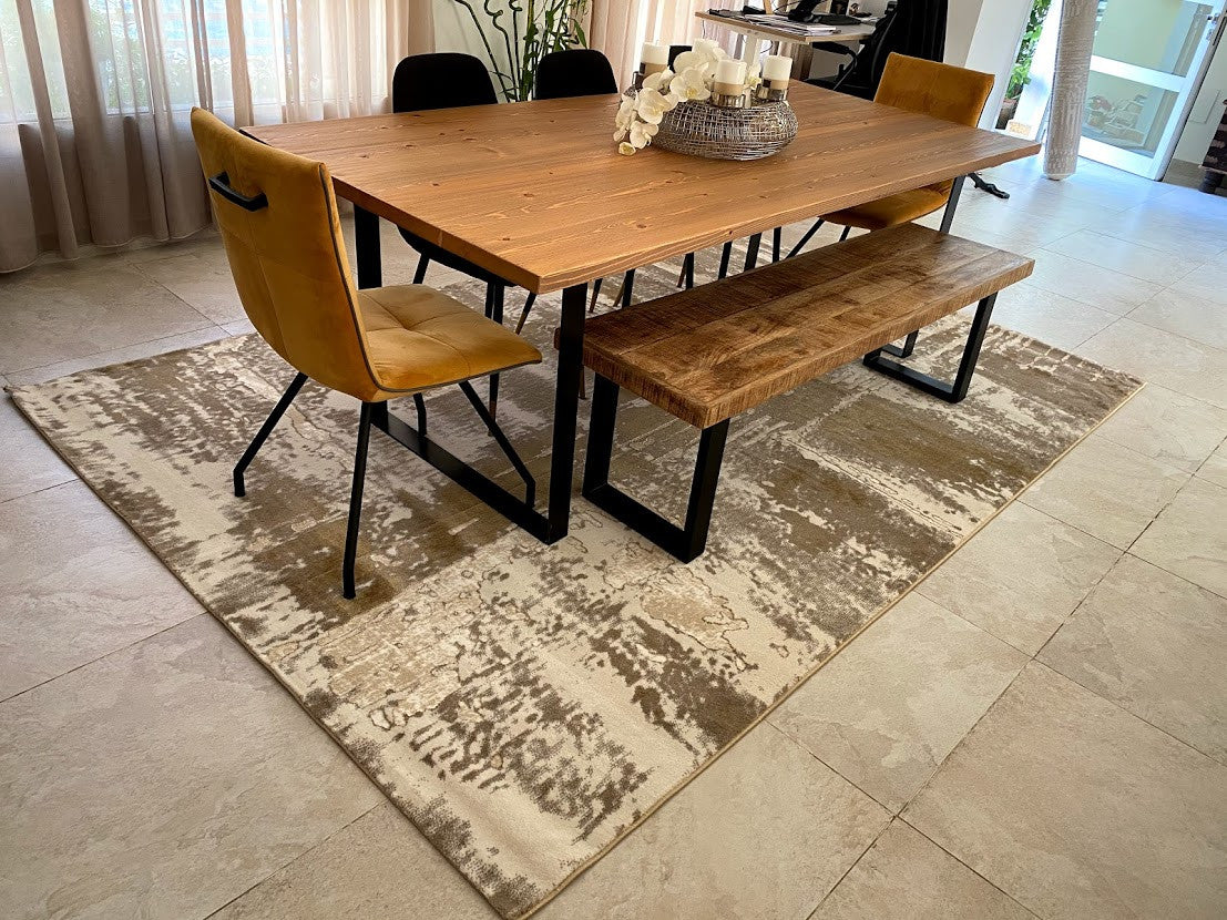 Dining Table (Mango Wood) Industrial style