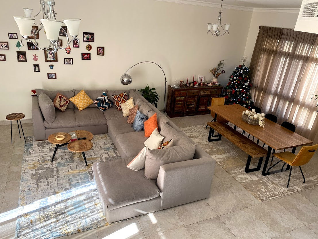 Dining Table (Mango Wood) Industrial style
