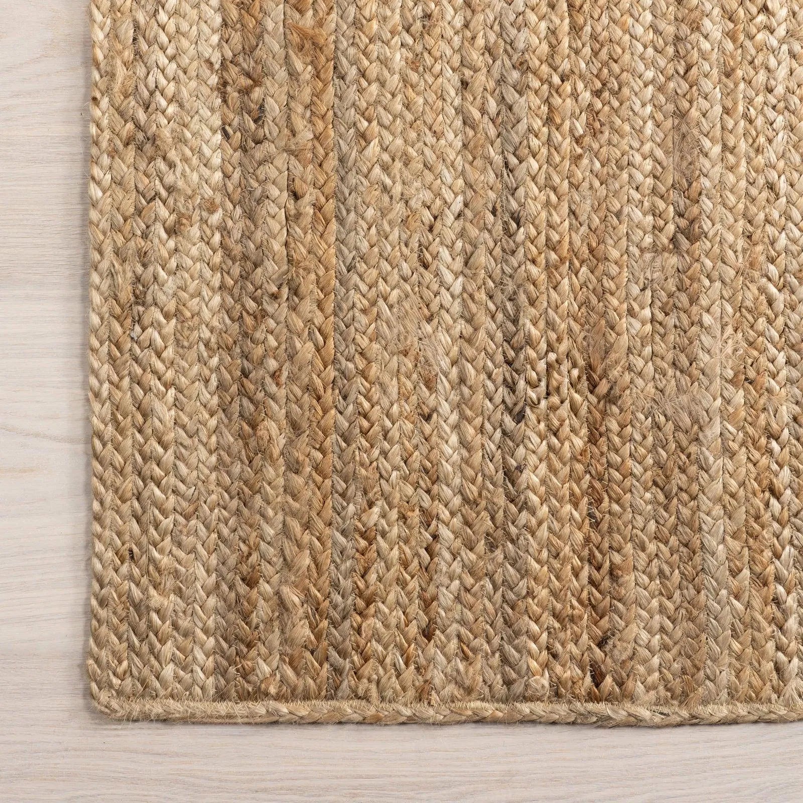 Thermi Braided Natural Beige Carpet (Square)