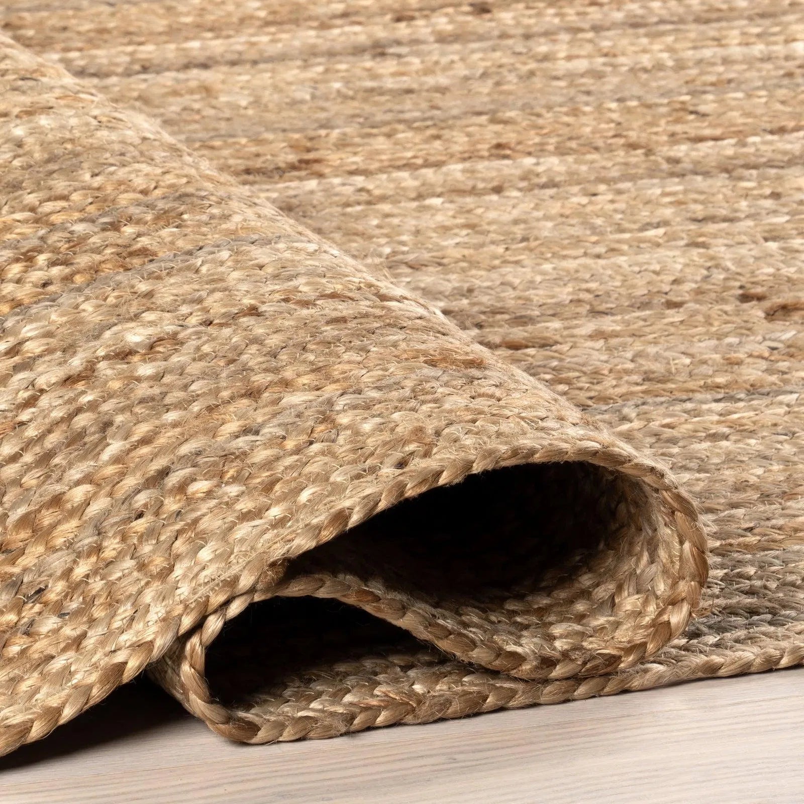 Thermi Braided Natural Beige Carpet (Runner)