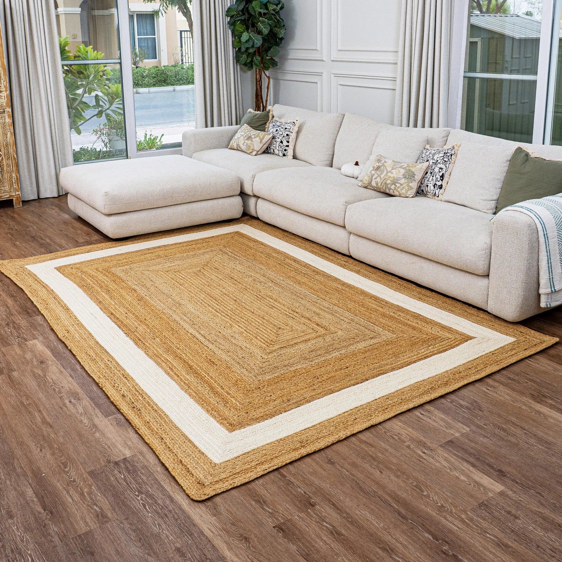 Nador Beige Carpet (Rectangle)