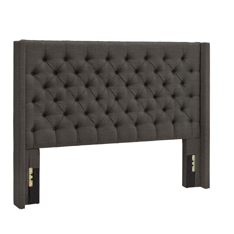 Leslie Upholstered Bed (Choose size, fabric, colour & legs)