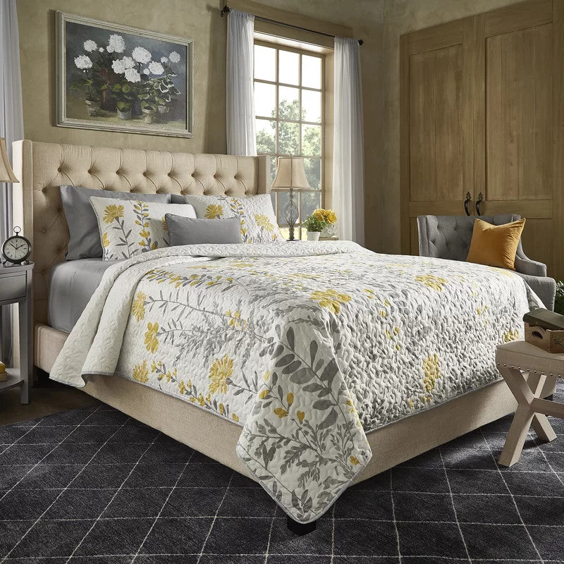 Leslie Upholstered Bed (Choose size, fabric, colour & legs)