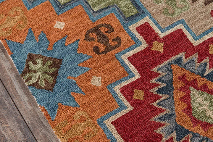 Settat Multi-Coloured Kilim Carpet (Runner)