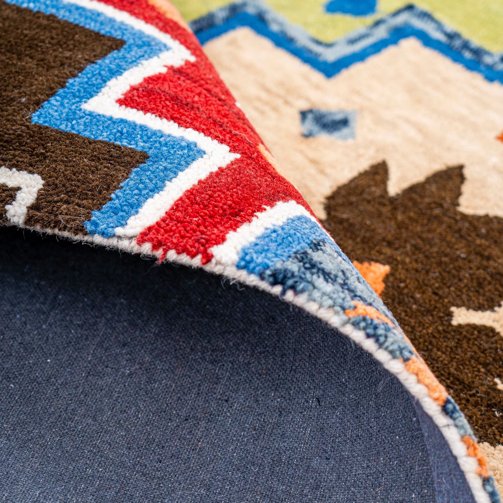 Settat Multi-Coloured Kilim Carpet (Runner)