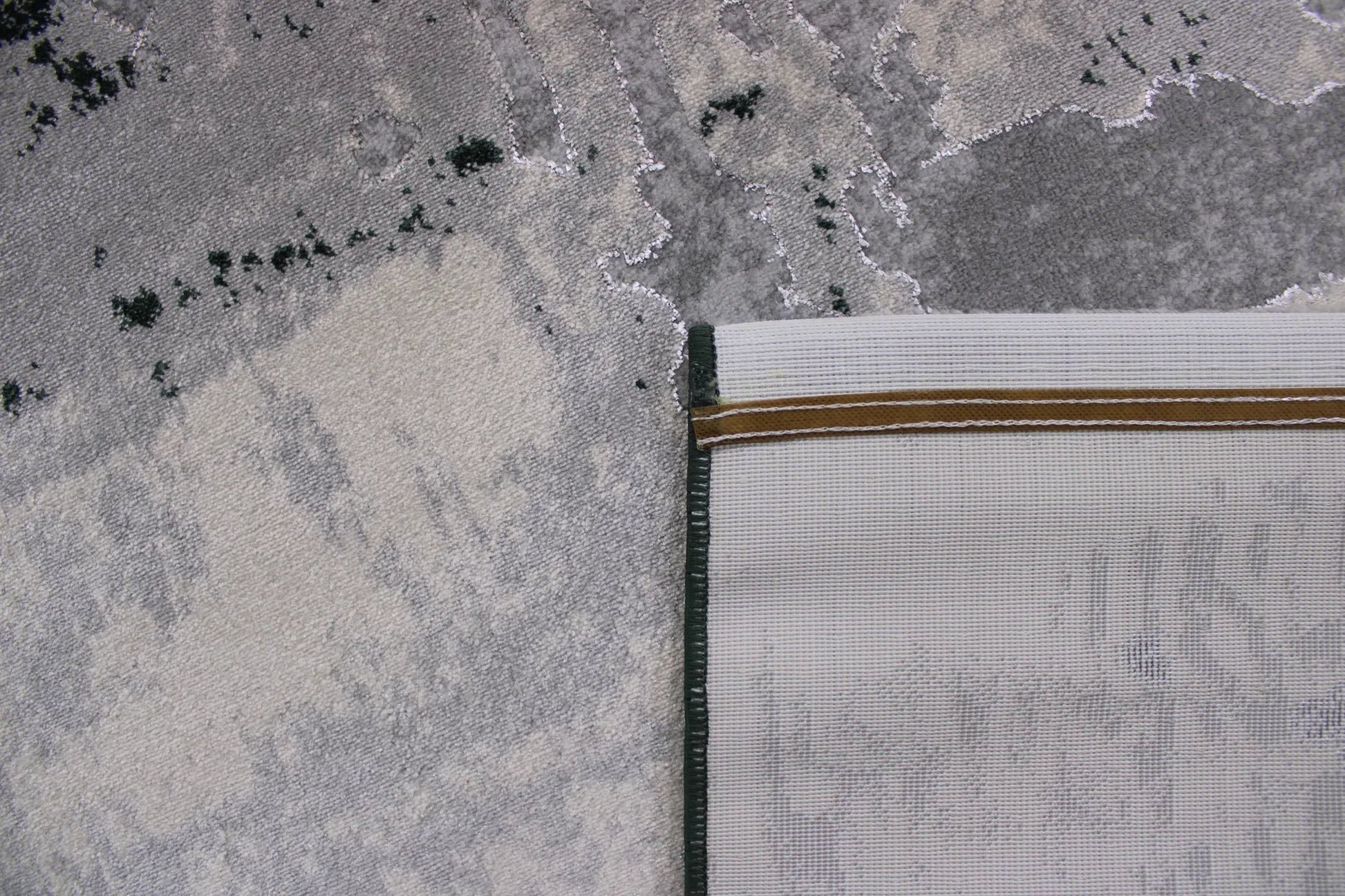 Pluto Grey Green Carpet (Runner)