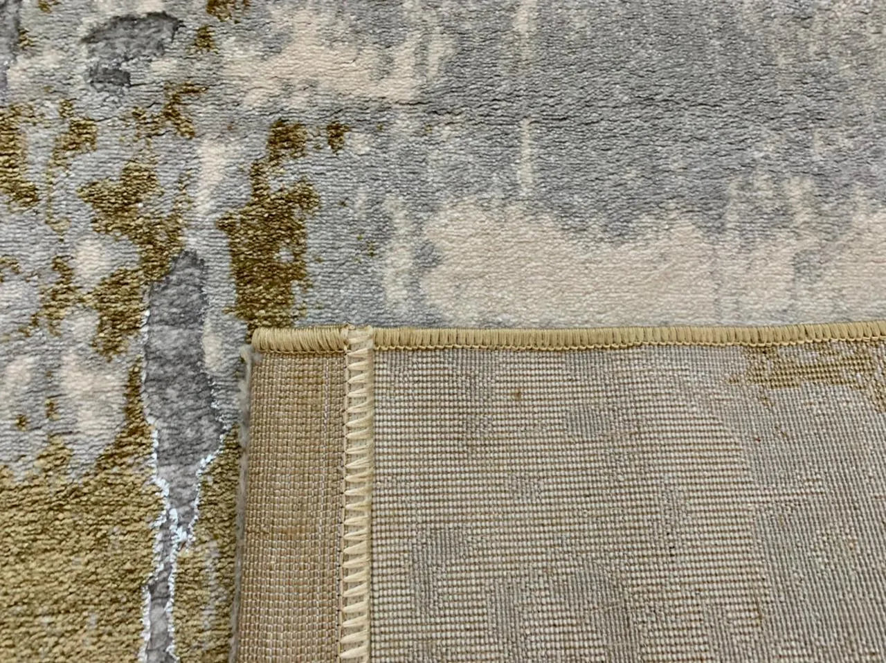 Greg Grey Gold Carpet (Rectangle)